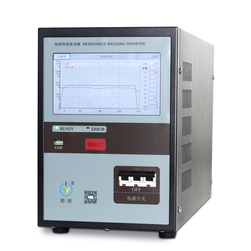 精密微焊接機頭 - 伺服電機驅(qū)動機頭 - 5 觸摸屏精密電阻焊控制器