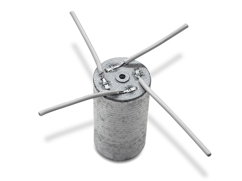 單面雙點焊機頭(自動加錫) - 彈簧加壓點焊機頭 - 2