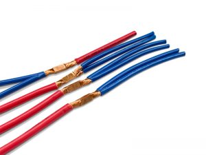 精密電阻焊機之線束壓方整形焊接技術